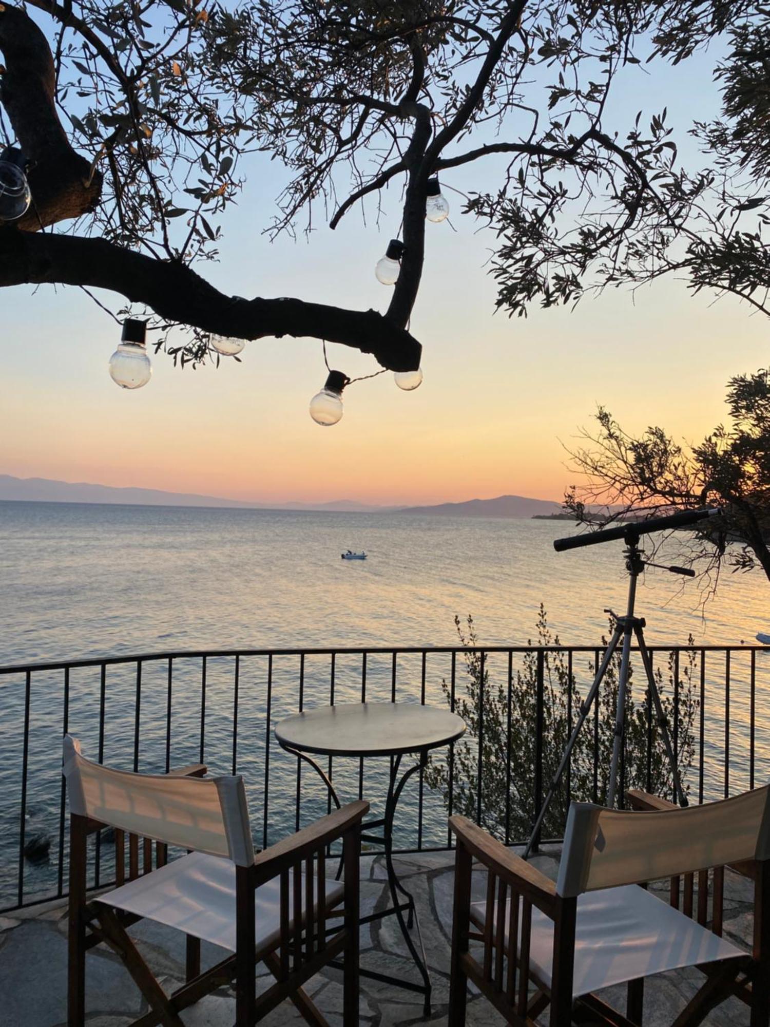 Sunset Of Pelion Villa Kato Gatzea Buitenkant foto