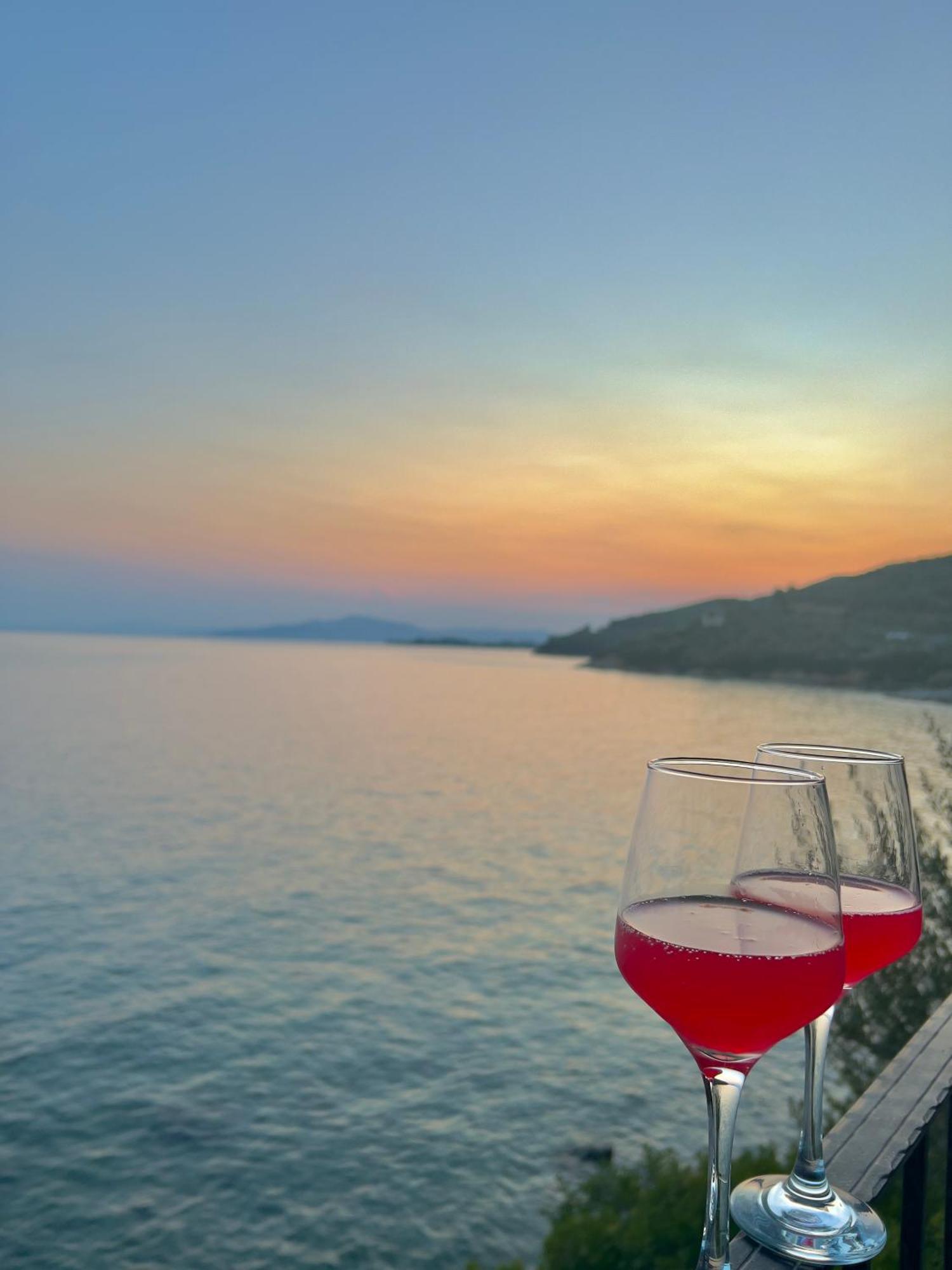 Sunset Of Pelion Villa Kato Gatzea Buitenkant foto