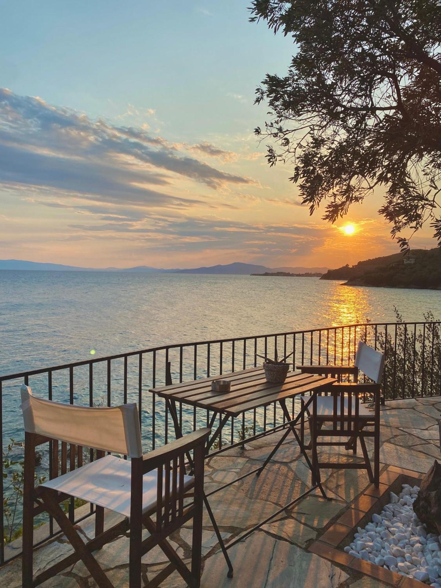 Sunset Of Pelion Villa Kato Gatzea Buitenkant foto